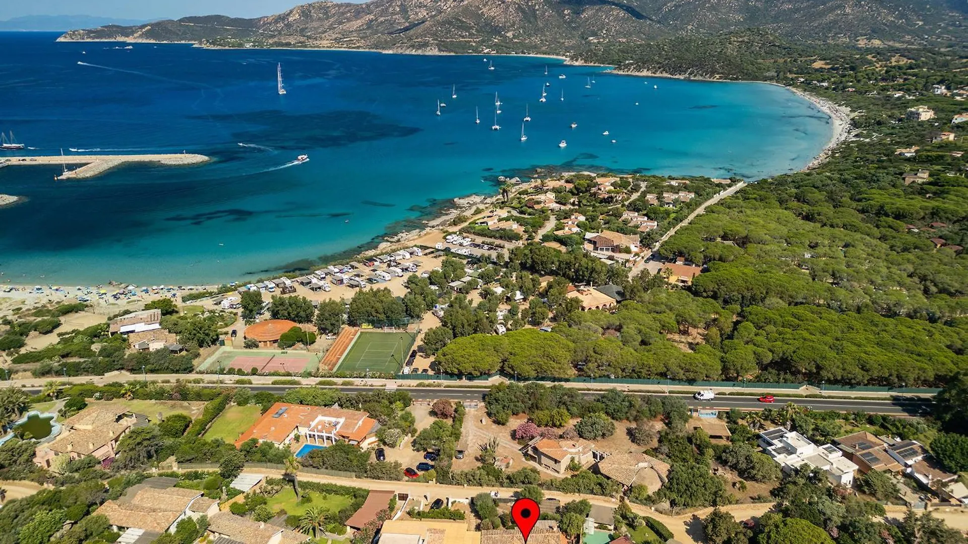 Villa Cristina Bella Villa Vista Mare E Porto Turistico Loc Notteri Villasimiuss 0*, Villasimius Itálie